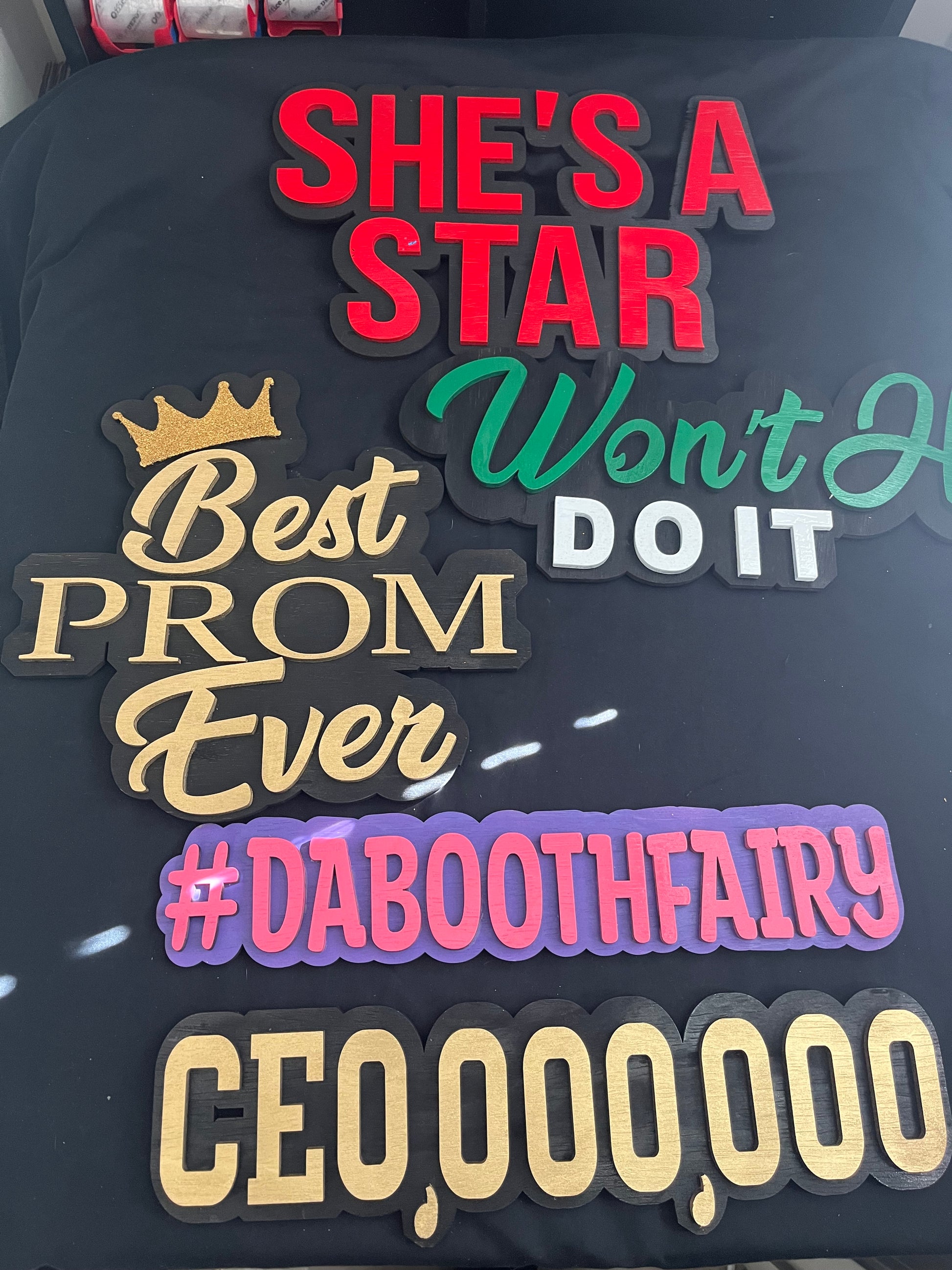 360 Photo/Name Signs