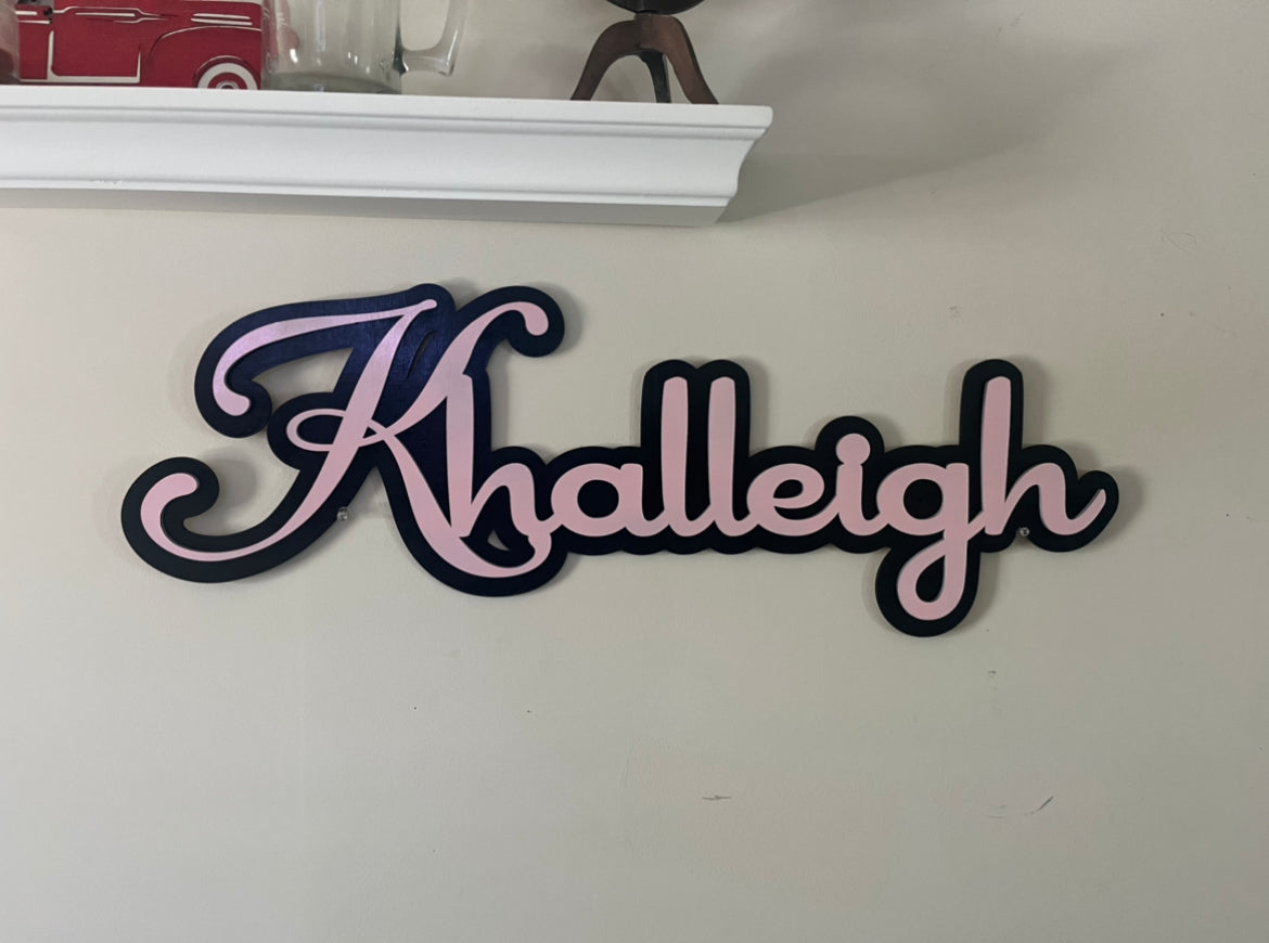 Custom Name/Desk Signs