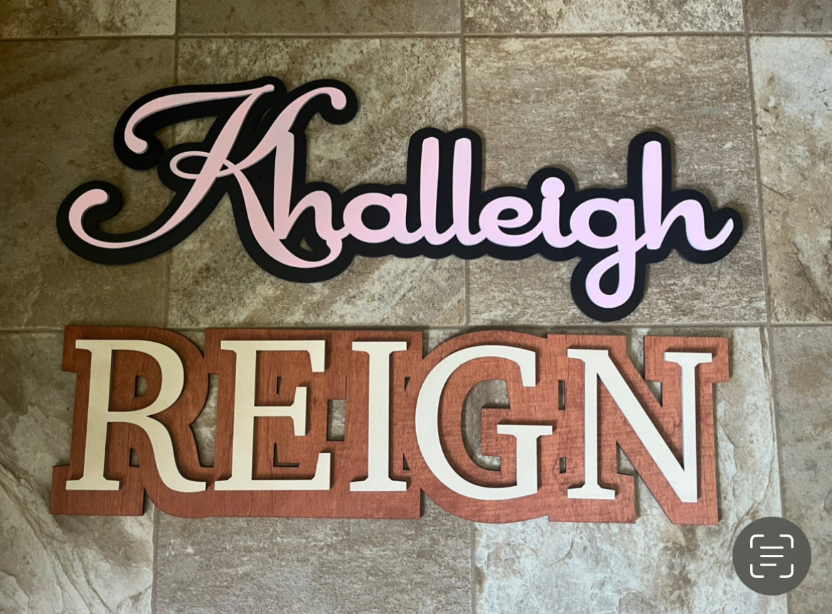Custom Name/Desk Signs