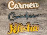 Custom Name Sign