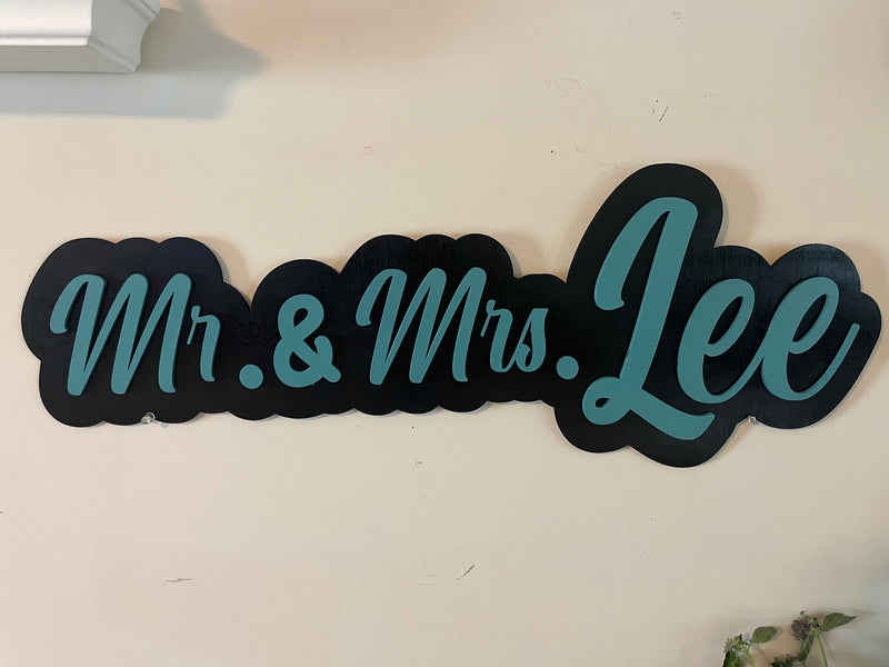 Custom Name Sign