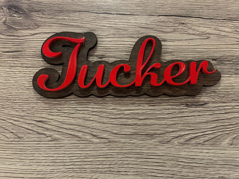 Custom Name Sign