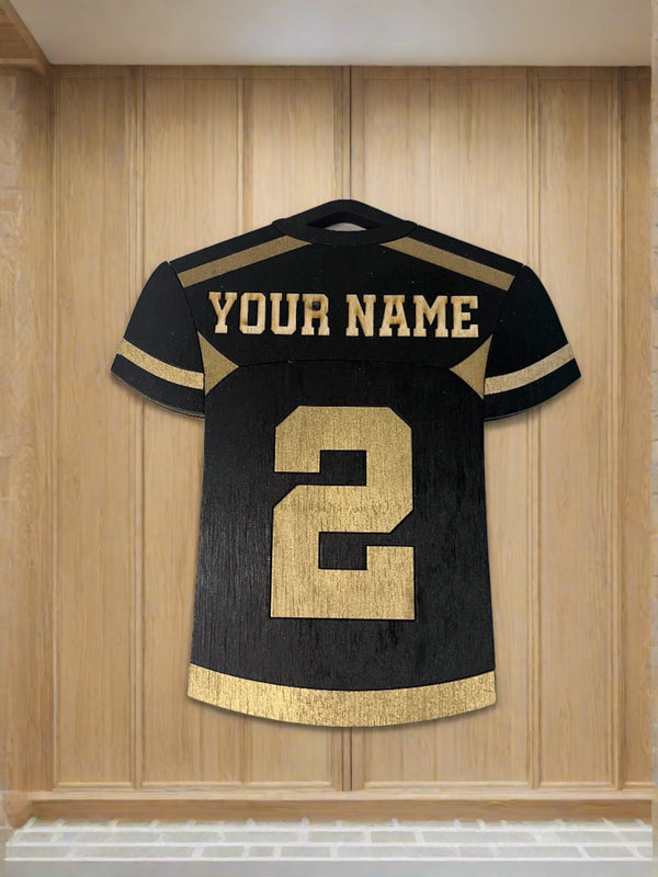 Wooden Custom Jersey 