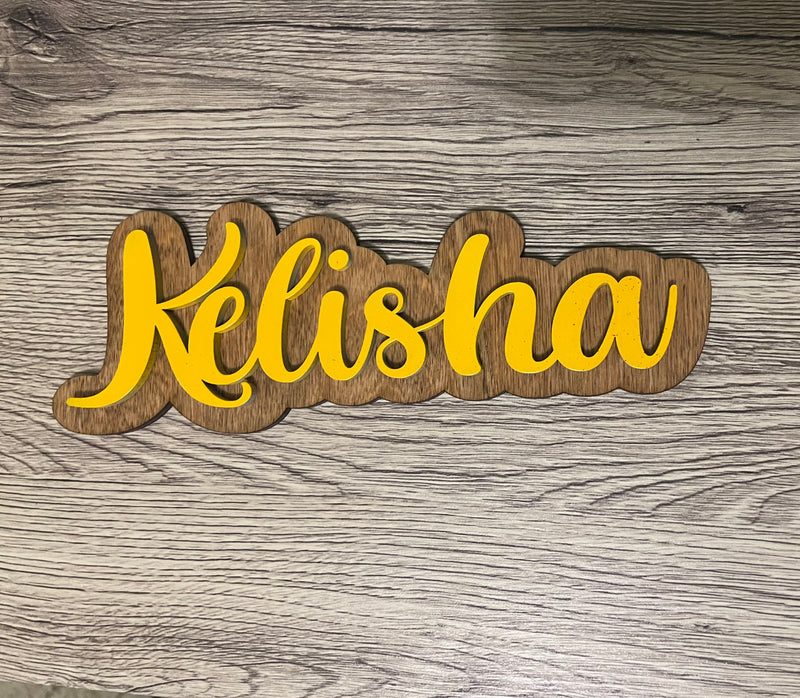 Custom Name Sign