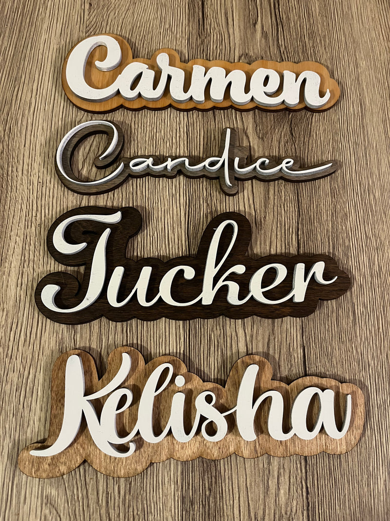 Custom Name Sign