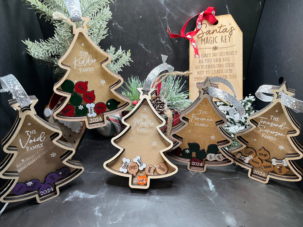 Christmas Shaker Ornament