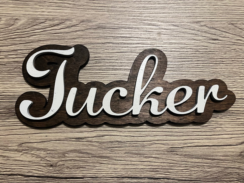 Custom Name Sign