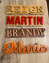 Custom Name Sign