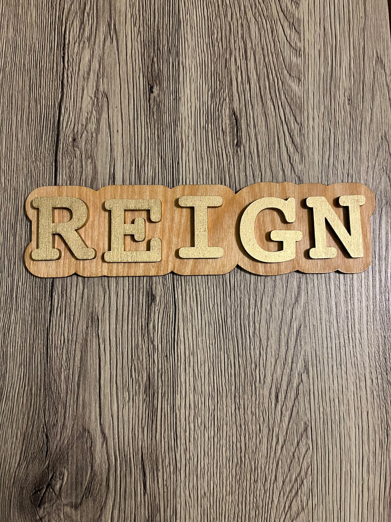 Custom Name Sign