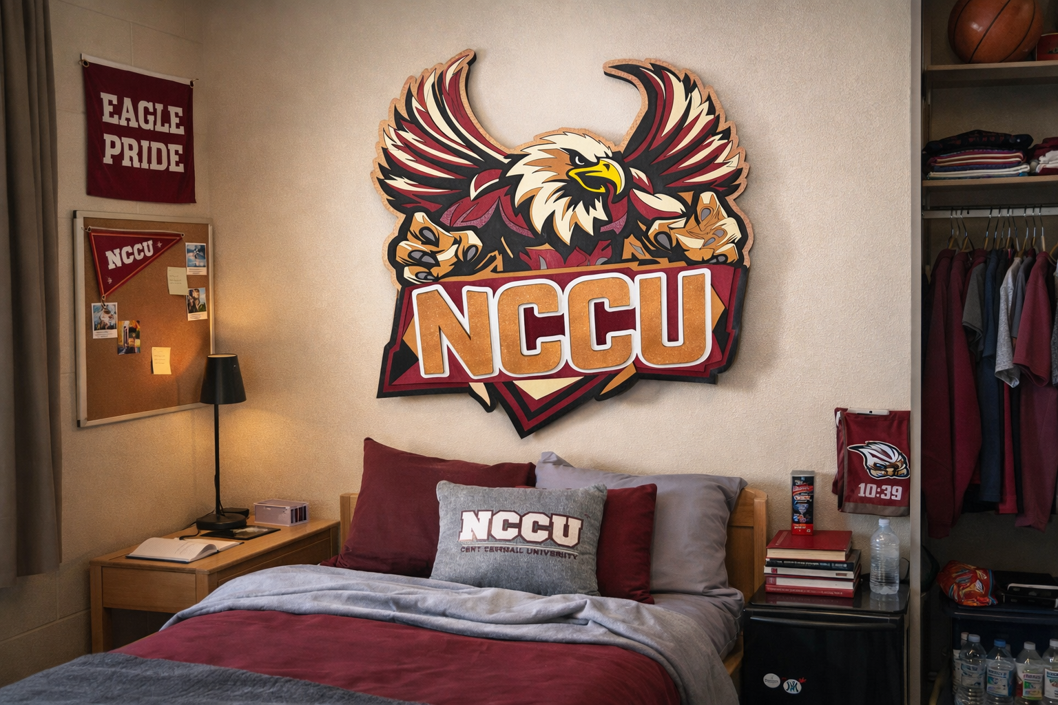 NCCU Central Eagles Sign
