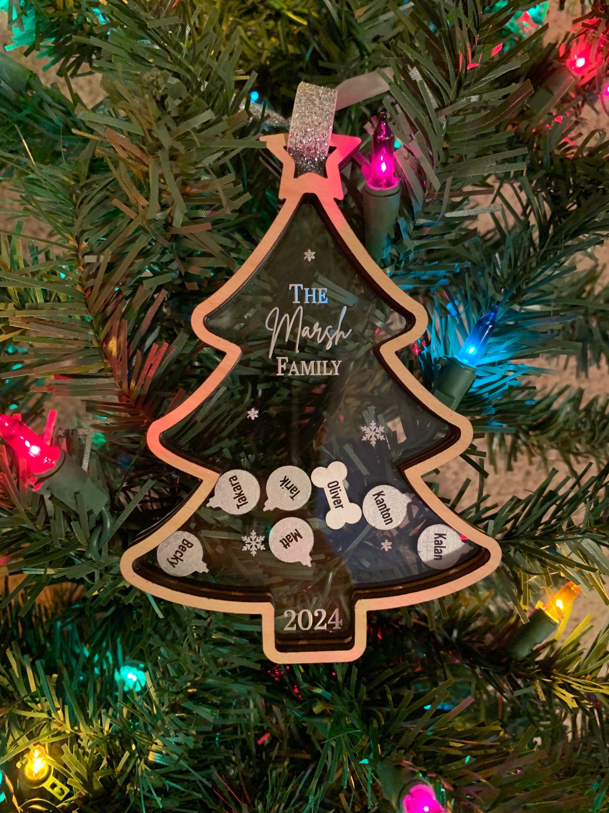 Christmas Shaker Ornament