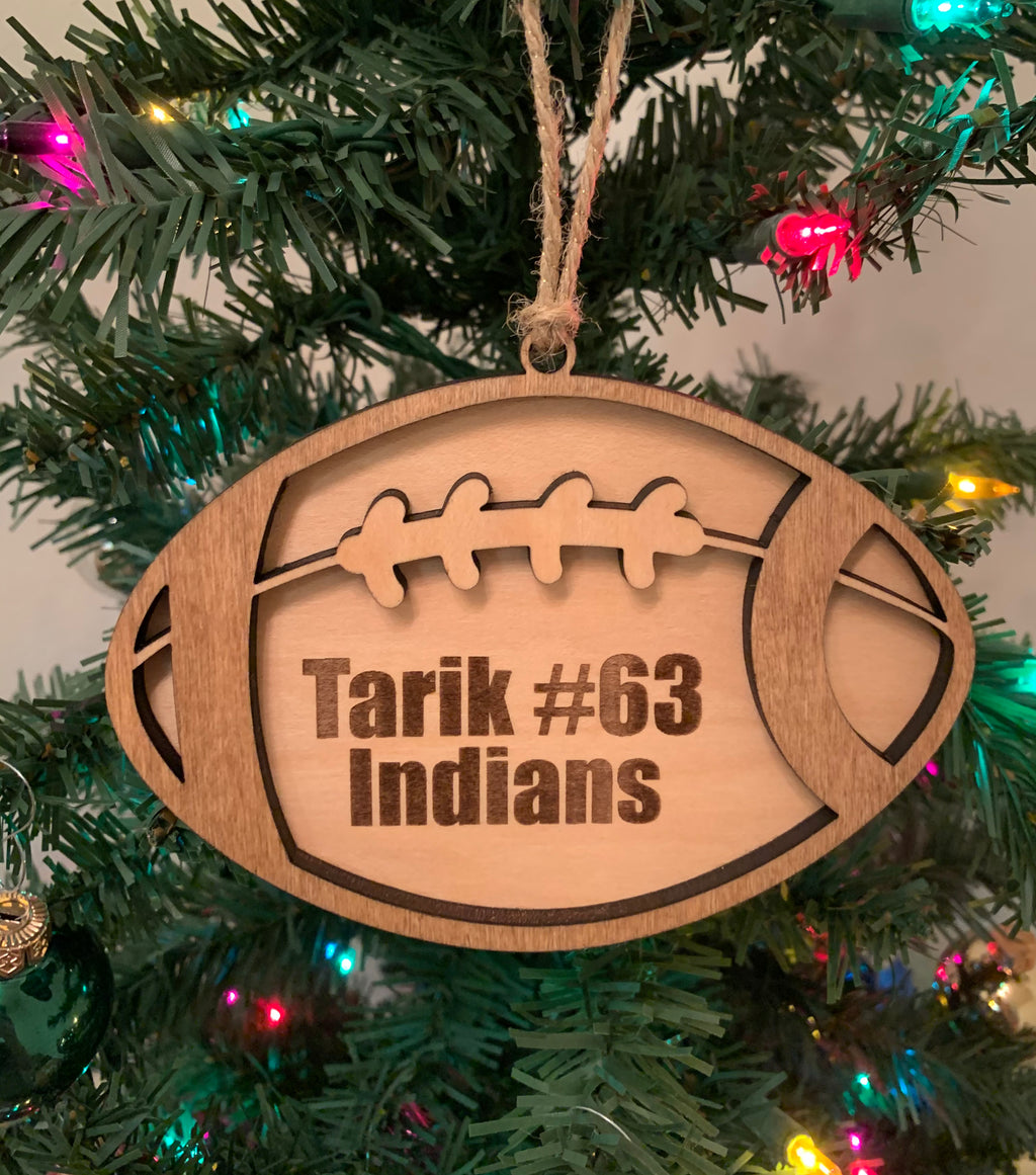 Personalized Sports Ornament