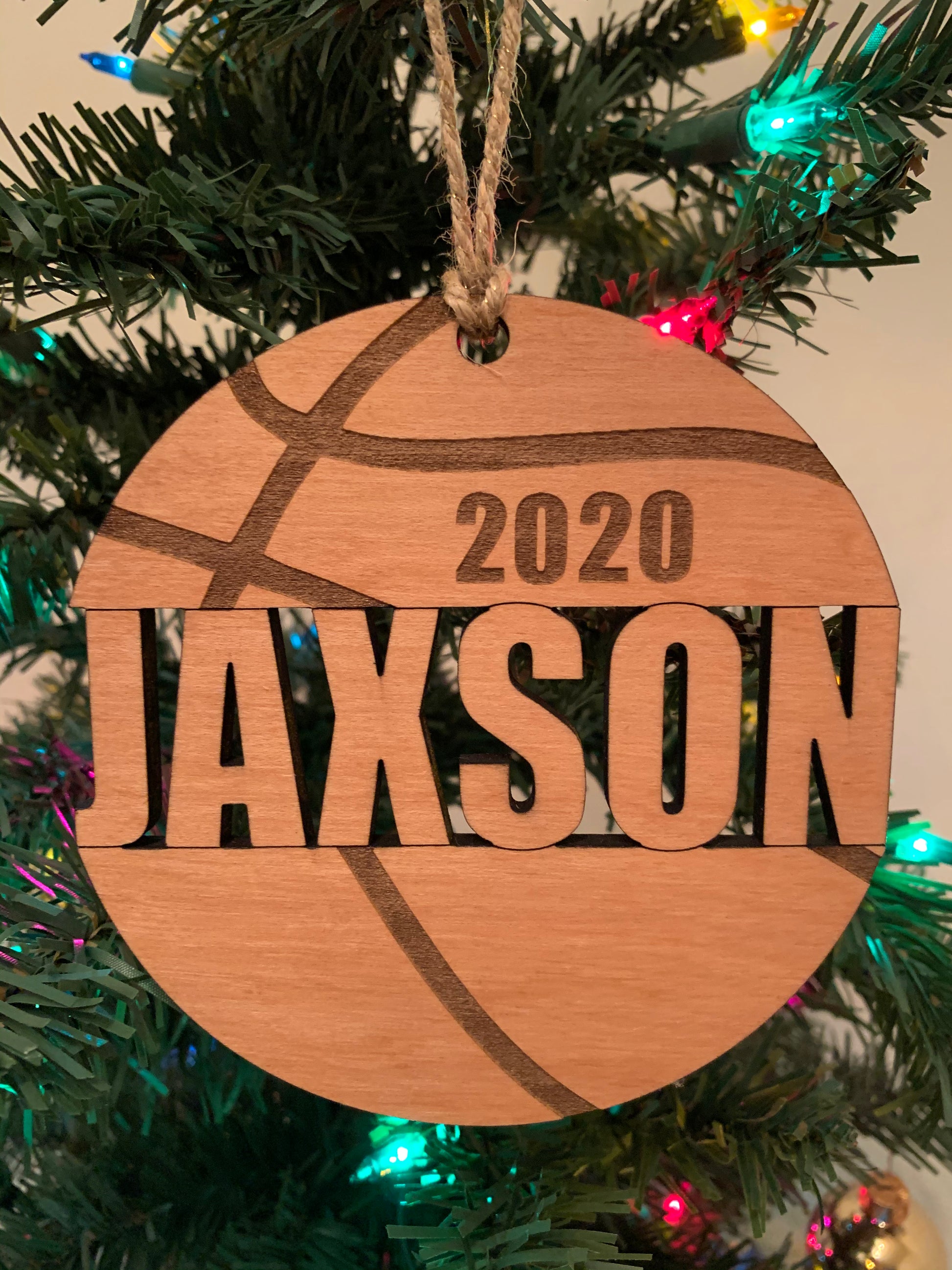 Personalized Sports Ornament