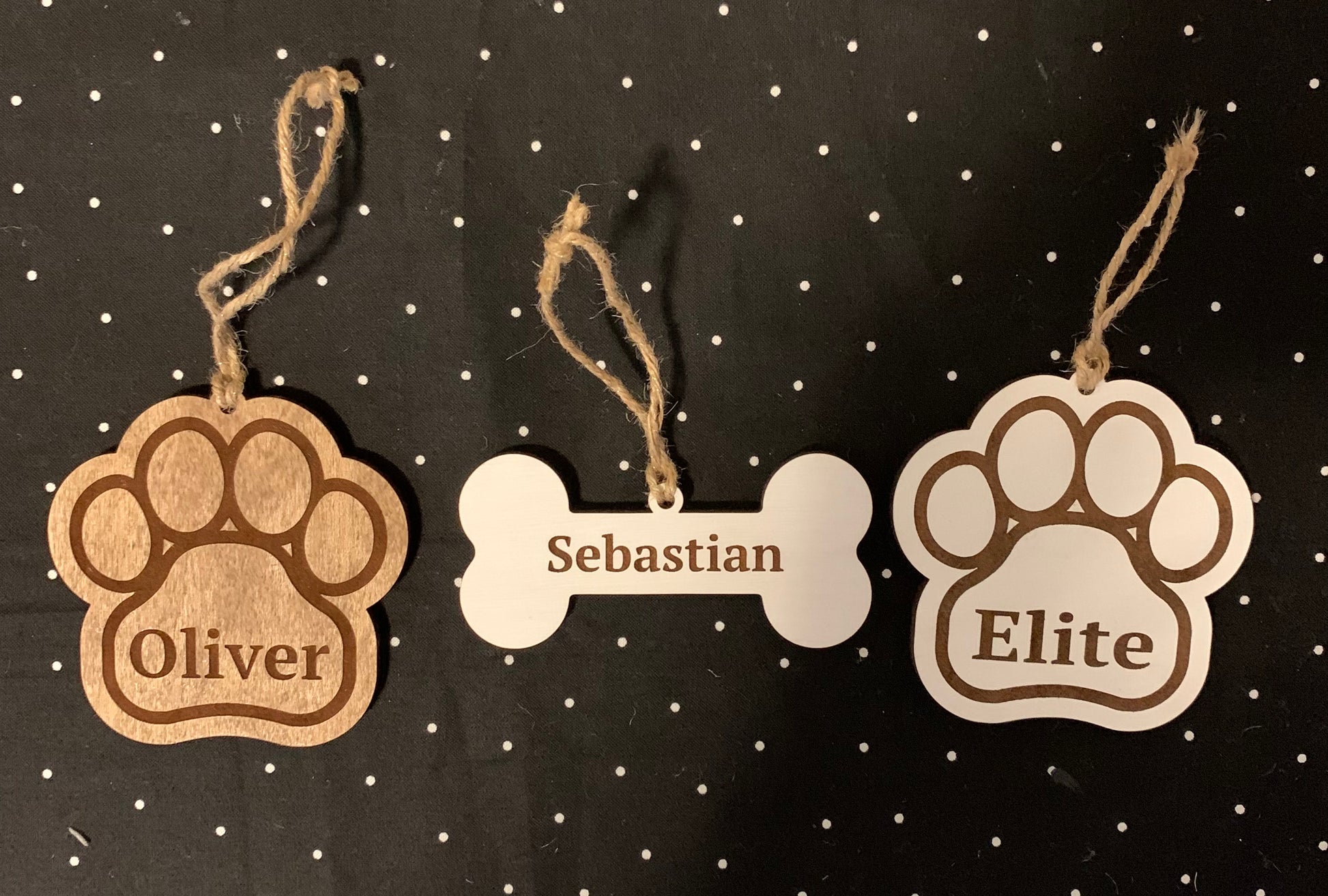 Personalized Dog Ornament