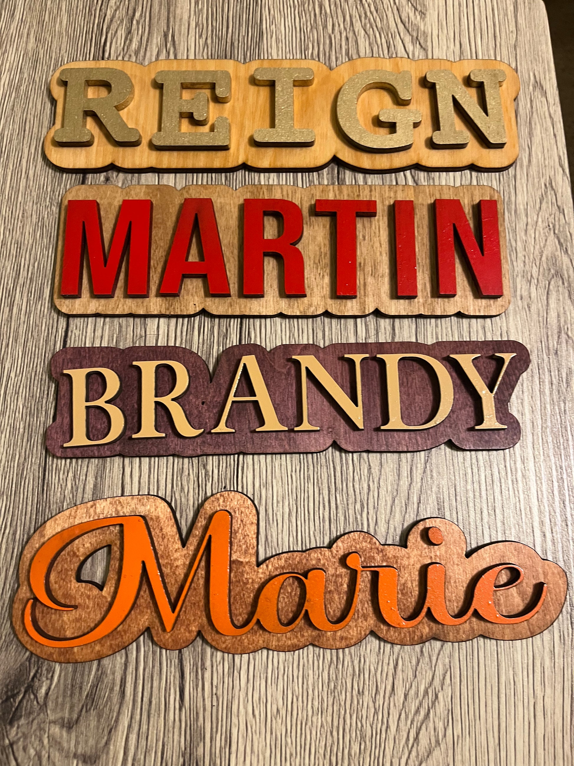 Custom Name Signs