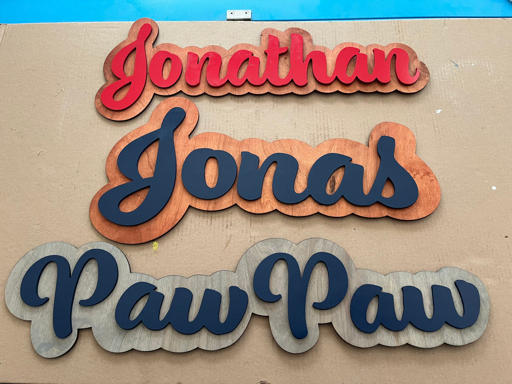 Custom Name/Desk Signs