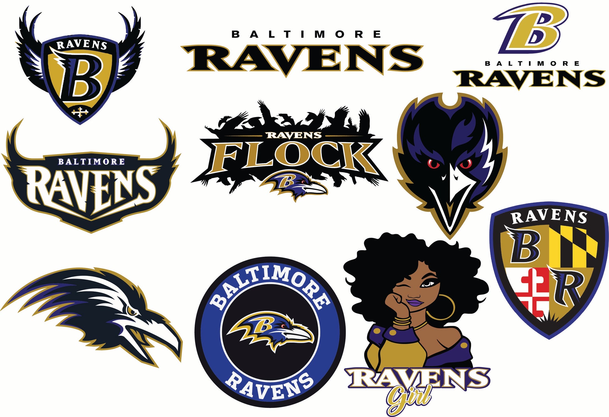 Ravens Flock