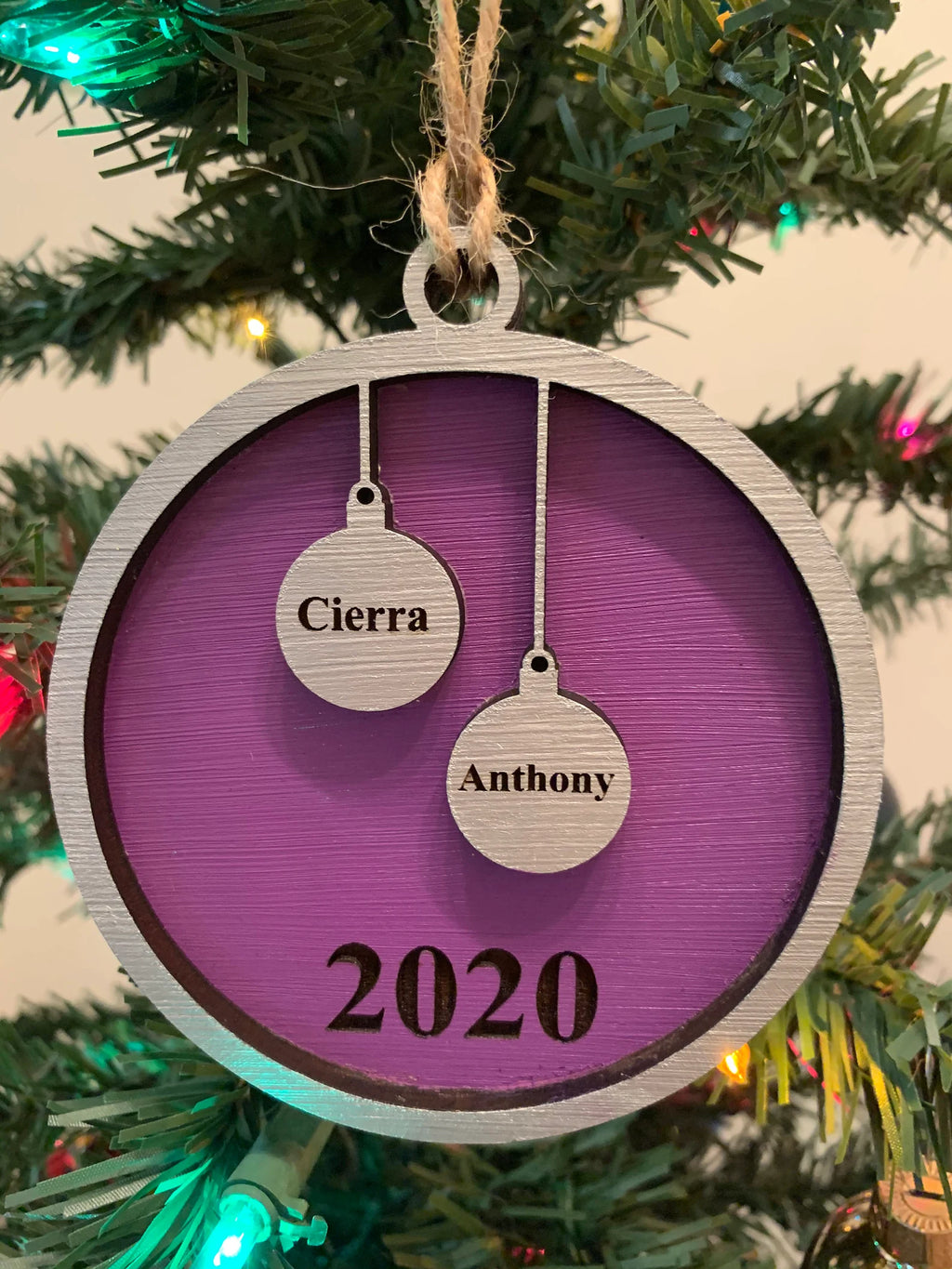 Christmas - Personalized Family Ornament