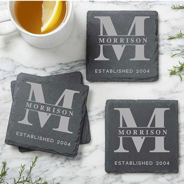 Personalized Slate Coasters