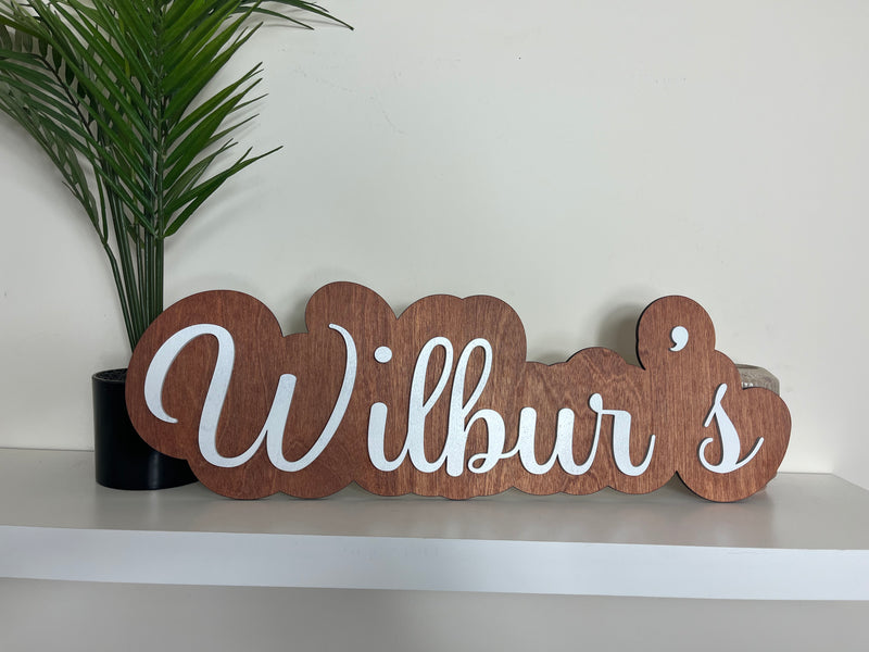 Custom Name Sign