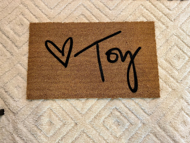 Personalized Doormat