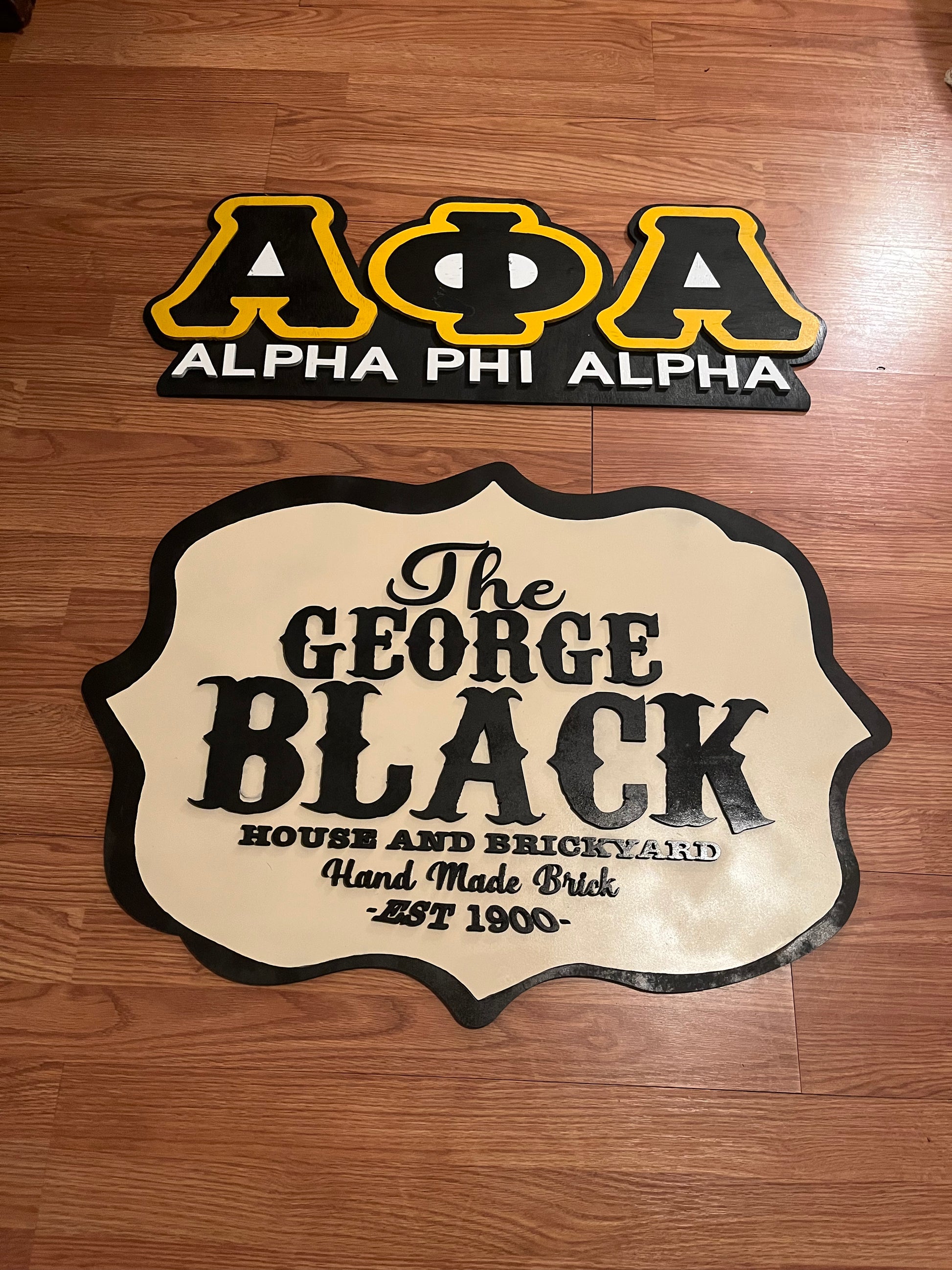 CUSTOM LOGO WALL SIGNS